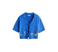 Next Giacchetta blu / giallo / nero / bianco Donna - Abbigliamento - Taglie comode - Pullover e cardigan - Cardigan Next XS