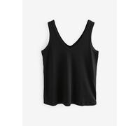 Next Gilet con scollo a V in TENCEL Modal small Nero