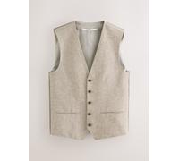 Next Gilet da abito in Blend lino 42r Naturale