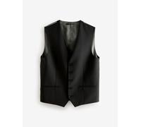 Next Gilet da abito Motion Flex in misto lana 46r Nero