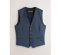 Next Gilet da abito N. Premium Texture con lana 42r blu