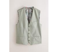 Next Gilet da abito testurizzato Motionflex 46r verde