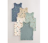 Next Maglietta beige / marino / verde pastello / bianco Bambini Next 98