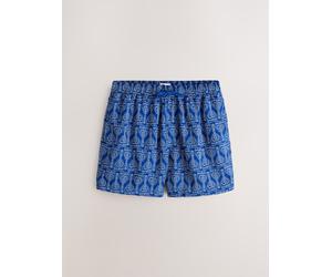 Next Jacquard 5 inch Shorts da bagno xlarge blu
