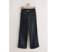 Next Jeans a gamba larga che snelliscono e modellano la figura. 44long blu