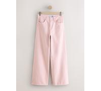 Next Jeans a gamba larga in denim 45 rosa