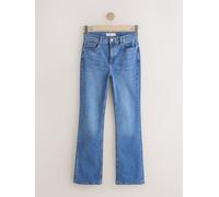 Next Jeans bootcut Stretch a vita media 45 blu