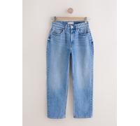 Next Jeans classici a vita alta e gamba dritta con clessidra 38short blu