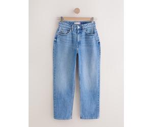 Next Jeans classici a vita alta e gamba dritta con clessidra 46 blu