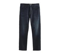 NEXT Jeans da Uomo Classico, Tessuto Elasticizzato, Misto Cotone Blu Nero 36