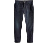 NEXT Jeans da Uomo Classico, Tessuto Elasticizzato, Misto Cotone Blu Nero W: 34 / L: 29