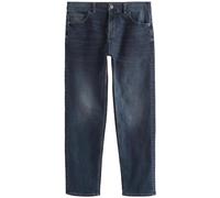 NEXT Jeans da Uomo Classico, Tessuto Elasticizzato, Misto Cotone Blu Scuro W: 32 / L: 31