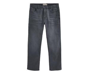 NEXT Jeans da Uomo Classico, Tessuto Elasticizzato, Misto Cotone Grigio Carbone W: 40 / L: 29