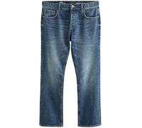 NEXT Jeans da Uomo Taglio Bootcut, 100% Cotone, Pantaloni in Denim Annata Blu W: 32 / L: 31
