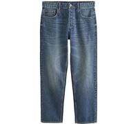 NEXT Jeans da Uomo Taglio Bootcut, 100% Cotone, Pantaloni in Denim Annata Blu W: 42 / L: 31