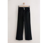 Next Jeans elasticizzati a vita alta e gamba larga 44xltall Nero
