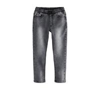 NEXT Ragazzo Jeans Skinny Elasticizzati con Elastico in Vita Grigio 15 Anni