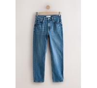 Next Jeans Mom a colonna 45 blu