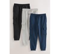 Next Joggers cargo slim 3 confezione (3-16anni) 104110cm Grigio