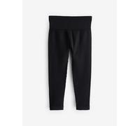Next Leggings a vita alta senza cuciture a coste (3-16anni) 116122cm Nero