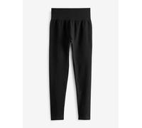 Next Leggings a vita alta senza cuciture a coste small Nero