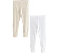 Next Leggings beige / bianco Bambini - Bimba - Ragazza (taglie 140-176) - Abbigliamento - Jeans & pantaloni - Pantaloni Next 128