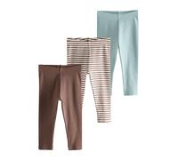 Next Leggings beige chiaro / blu cielo / cioccolato / marrone scuro Bambini Next 92
