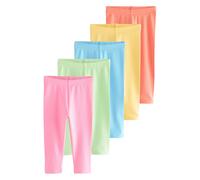 Next Leggings blu cielo / giallo / verde chiaro / rosa chiaro / rosso chiaro Bambini Next 98