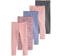 Next Leggings blu reale / antracite / rosa antico / borgogna Bambini Next 146 blu reale / antracite / rosa antico / borgogna