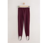Next Leggings con staffe in ponte 38petite rosso
