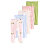 Next Leggings crema / blu chiaro / canna / rosa chiaro Bambini Next 86