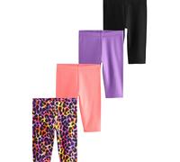 Next Leggings giallo / lilla scuro / rosa antico / nero Bambini Next 134 giallo / lilla scuro / rosa antico / nero