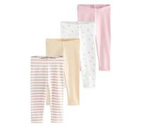 Next Leggings giallo pastello / verde / rosa / bianco, Taglia 110