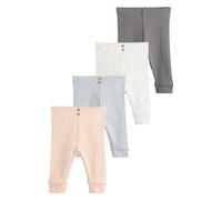 Next Leggings grigio chiaro / grigio scuro / pesca / bianco Bambini Next 80 grigio chiaro / grigio scuro / pesca / bianco