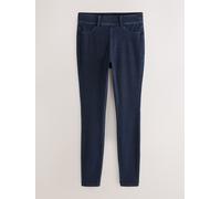 Next Leggings in denim e jersey 44xltall blu