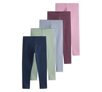 Next Leggings marino / verde pastello / ciclamino / rosa Bambini Next 128