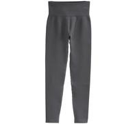 NEXT Donne Leggings a Coste a Vita Alta Senza Cuciture Blu Marino S