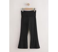 Next Leggings svasati con risvolto (3-16anni) 128134cm Nero