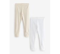 Next Leggings termici 2 Confezione (2-16 anni) 122128cm Bianco