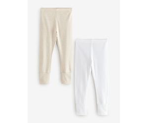 Next Leggings termici 2 Confezione (2-16 anni) 158164cm Bianco