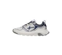 Next-M. Calf/Mesh White-Reflective-Navy