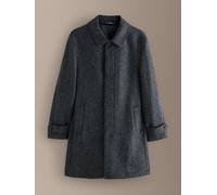 Next Mac coat in lana a spina di pesce firmato Abraham Moon. medium Grigio