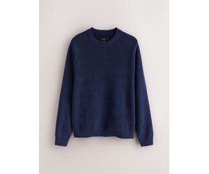 Next Maglia a maglia testurizzata blu