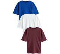 Next Maglia extra large blu / bordeaux / bianco Donna Next L blu / bordeaux / bianco