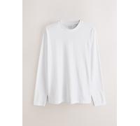 Next Maglia girocollo a maniche lunghe xsmall Bianco