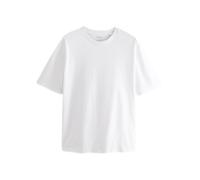 NEXT T-Shirt da Uomo a Girocollo 100% Cotone Bianco M