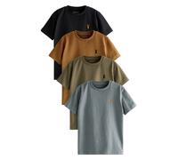 Next Maglietta blu chiaro / marrone / marrone chiaro / nero Bambini Next 140