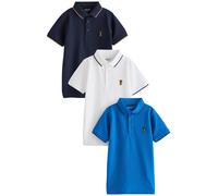 Next Maglietta blu / navy / marrone chiaro / bianco Bambini Next 98