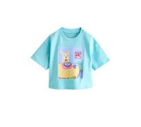 Next Maglietta blu neon / giallo chiaro / lavanda Bambini Next 98