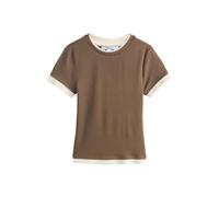 Next Maglietta crema / marrone Donna - Abbigliamento - Taglie comode - Maglie e top - Maglie e T-shirt Next 4XL-5XL